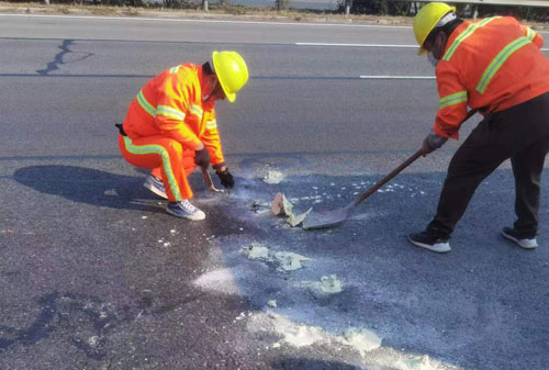 杭州公路下沉注浆加固